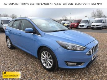 Ford Focus 1.0T EcoBoost Titanium Estate 5dr Petrol Auto Euro 6 (s/s) (125 