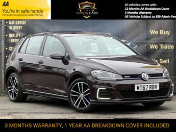 Volkswagen Golf 1.4 TSI 8.7kWh GTE Hatchback 5dr Petrol Plug-in Hybrid DSG Euro 