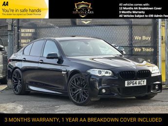 BMW 530 3.0 530d M Sport Saloon 4dr Diesel Auto Euro 6 (s/s) (258 ps)