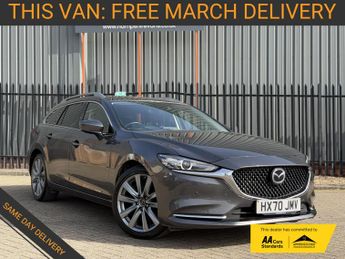 Mazda 6 2.0 SKYACTIV-G Sport Nav+ Tourer 5dr Petrol Manual Euro 6 (s/s) 