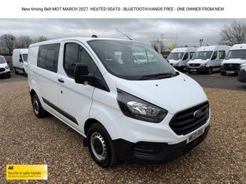 Ford Transit 2.0 280 EcoBlue Leader Crew Van Double Cab 5dr Diesel Manual L1 