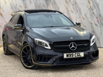 Mercedes GLA 2.0 GLA45 AMG Yellow Night Edition SUV 5dr Petrol SpdS DCT 4MATI