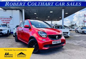 Smart ForFour 1.0 Prime Sport (Premium) Hatchback 5dr Petrol Twinamic Euro 6 (