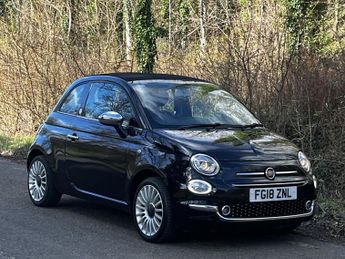 Fiat 500 1.2 Mirror Convertible 2dr Petrol Manual Euro 6 (s/s) (69 bhp)