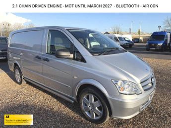 Mercedes Vito 2.1 116 CDI Sport Panel Van 5dr Diesel Manual L3 (184 g/km, 163 