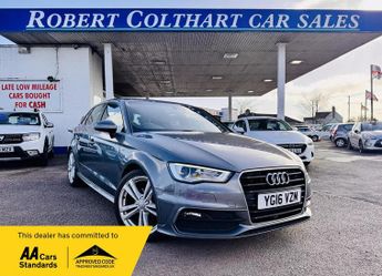 Audi A3 2.0 TDI S line Sportback 5dr Diesel Manual Euro 6 (s/s) (Nav) (1