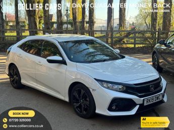 Honda Civic 1.0 VTEC Turbo SR Hatchback 5dr Petrol CVT Euro 6 (s/s) (126 ps)