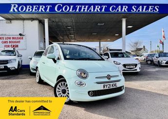 Fiat 500 1.0 MHEV Lounge Hatchback 3dr Petrol Manual Euro 6 (s/s) (70 bhp