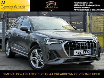 Audi Q3 2.0 TDI 40 S line SUV 5dr Diesel S Tronic quattro Euro 6 (s/s) (