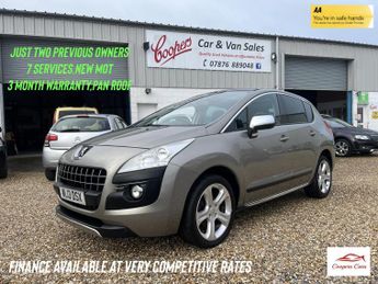 Peugeot 3008 1.6 HDi Allure SUV 5dr Diesel Manual Euro 5 (115 ps)
