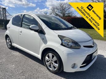 Toyota AYGO 1.0 VVT-i Fire Hatchback 5dr Petrol Manual Euro 5 (67 ps)