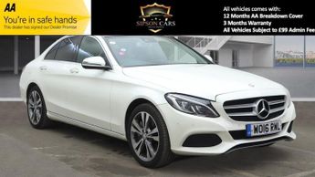 Mercedes C Class 2.0 C350e 6.4kWh Sport (Premium Plus) Saloon 4dr Petrol Plug-in 
