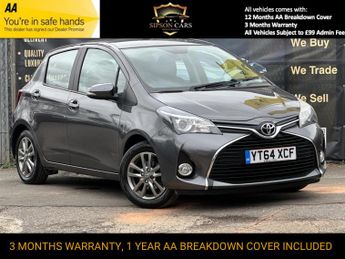 Toyota Yaris 1.33 Dual VVT-i Icon Hatchback 5dr Petrol Multidrive S Euro 5 (9