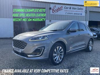 Ford Kuga 2.5 Duratec 14.4kWh Vignale SUV 5dr Petrol Plug-in Hybrid CVT Eu