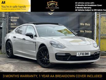 Porsche Panamera 2.9 V6 E-Hybrid 14kWh 4 Saloon 5dr Petrol Plug-in Hybrid PDK 4WD