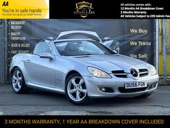 Mercedes-Benz SLK 1.8 SLK200 Kompressor Convertible 2dr Petrol Automatic (211 g/km