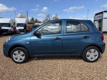 Nissan Micra 1.2 Visia Hatchback 5dr Petrol Manual Euro 5 (80 ps)