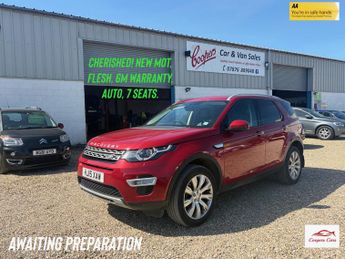 Land Rover Discovery Sport 2.2 SD4 HSE Luxury SUV 5dr Diesel Auto 4WD Euro 5 (s/s) (190 ps)