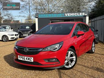 Vauxhall Astra 1.0i Turbo ecoFLEX SRi Nav Hatchback 5dr Petrol Manual Euro 6 (s