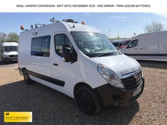Vauxhall Movano 2.3 CDTi 3500 Panel Van 5dr Diesel Manual FWD L2 H2 Euro 6 (130 