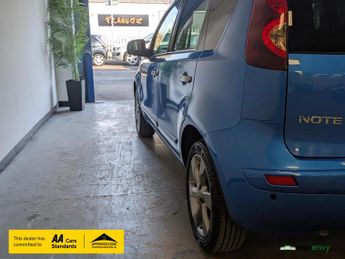 Nissan Note 1.6 16V n-tec Hatchback 5dr Petrol Auto Euro 5 (110 ps)