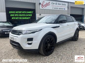 Land Rover Range Rover Evoque 2.2 SD4 Dynamic SUV 5dr Diesel Auto 4WD Euro 5 (190 ps)