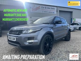 Land Rover Range Rover Evoque 2.2 SD4 Pure SUV 5dr Diesel Auto 4WD Euro 5 (190 ps)