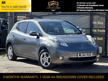 Nissan Leaf 24kWh Acenta Hatchback 5dr Electric Auto (107 bhp)
