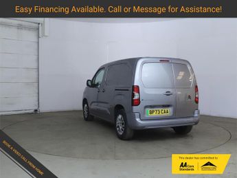 Citroen e-Berlingo 800 50kWh Driver Edition M Panel Van 5dr Electric Auto SWB (7.4k