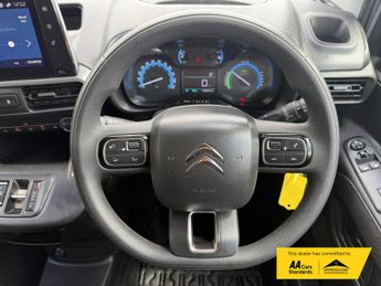 Citroen e-Berlingo 800 50kWh Driver Edition M Panel Van 5dr Electric Auto SWB (7.4k