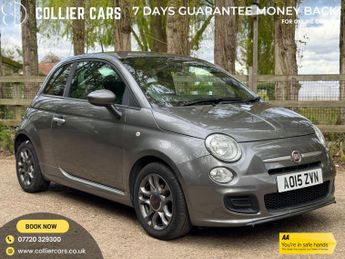 Fiat 500 1.2 S Hatchback 3dr Petrol Manual Euro 6 (s/s) (69 bhp)