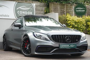 Mercedes C Class 4.0 C63 V8 BiTurbo AMG S (Premium) Coupe 2dr Petrol SpdS MCT Eur
