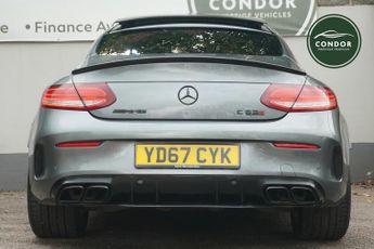 Mercedes-Benz C Class 4.0 C63 V8 BiTurbo AMG S (Premium) Coupe 2dr Petrol SpdS MCT Eur