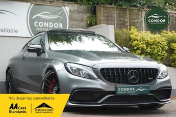 Mercedes-Benz C Class 4.0 C63 V8 BiTurbo AMG S (Premium) Coupe 2dr Petrol SpdS MCT Eur