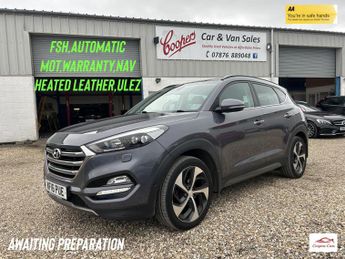 Hyundai Tucson 2.0 CRDi Premium SE SUV 5dr Diesel Auto 4WD Euro 6 (185 ps)