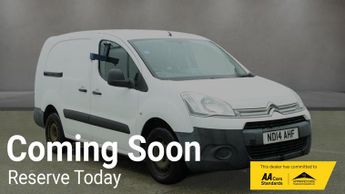 Citroen Berlingo 1.6 HDi 725 X Crew Van 6dr Diesel Manual L2 (157 g/km, 90 bhp)