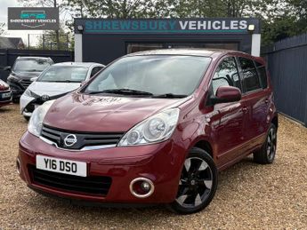 Nissan Note 1.6 16V n-tec+ Hatchback 5dr Petrol Auto Euro 5 (110 ps)