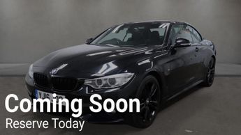 BMW 4 Series 2.0 420d M Sport Convertible 2dr Diesel Auto Euro 6 (s/s) (190 p