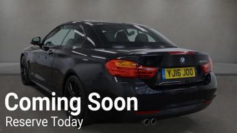 BMW 4 Series 2.0 420d M Sport Convertible 2dr Diesel Auto Euro 6 (s/s) (190 p