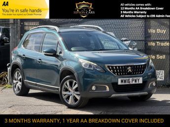 Peugeot 2008 1.2 PureTech Allure SUV 5dr Petrol EAT Euro 6 (s/s) (110 ps)