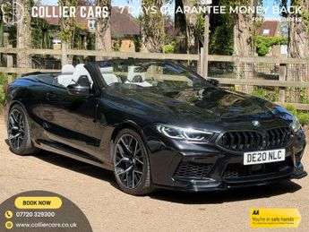 BMW M8 4.4i V8 Competition Convertible 2dr Petrol Steptronic 4WD Euro 6