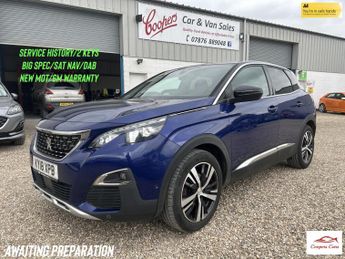 Peugeot 3008 1.6 BlueHDi GT Line SUV 5dr Diesel Manual Euro 6 (s/s) (120 ps)