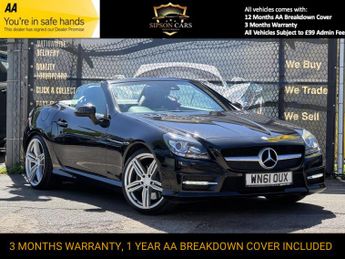 Mercedes SLK 1.8 SLK200 BlueEfficiency AMG Sport Edition 125 Convertible 2dr 