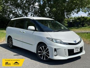 Toyota Estima 2014 TOYOTA ESTIMA 2.4 Automatic Petrol MPV 6 Seater White 5dr