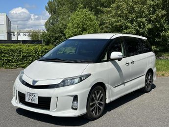 Toyota Estima 2014 TOYOTA ESTIMA 2.4 Automatic Petrol MPV 6 Seater White 5dr