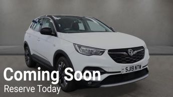 Vauxhall Grandland X 1.2 Turbo GPF Sport Nav SUV 5dr Petrol Manual Euro 6 (s/s) (130 