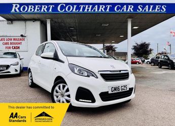 Peugeot 108 1.0 Active Hatchback 5dr Petrol Manual Euro 6 (68 ps)