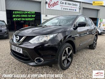 Nissan Qashqai 1.6 dCi n-tec+ SUV 5dr Diesel Manual 2WD Euro 6 (s/s) (130 ps)
