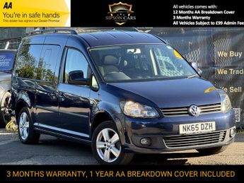 Volkswagen Caddy 1.6 TDI CR MPV 5dr Diesel Manual Euro 5 (102 ps)