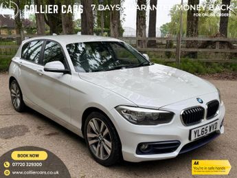BMW 116 1.5 116d Sport Hatchback 5dr Diesel Manual Euro 6 (s/s) (116 ps)